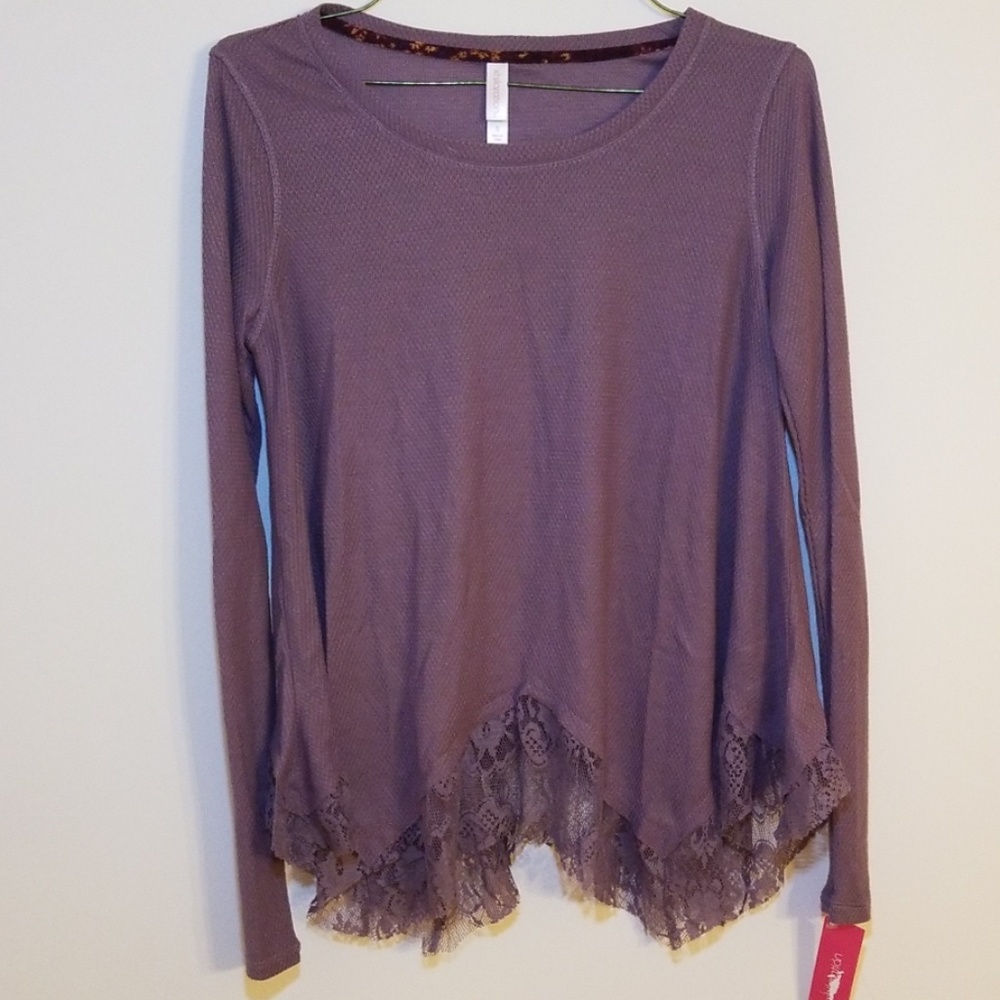 Lace Trim Shirt